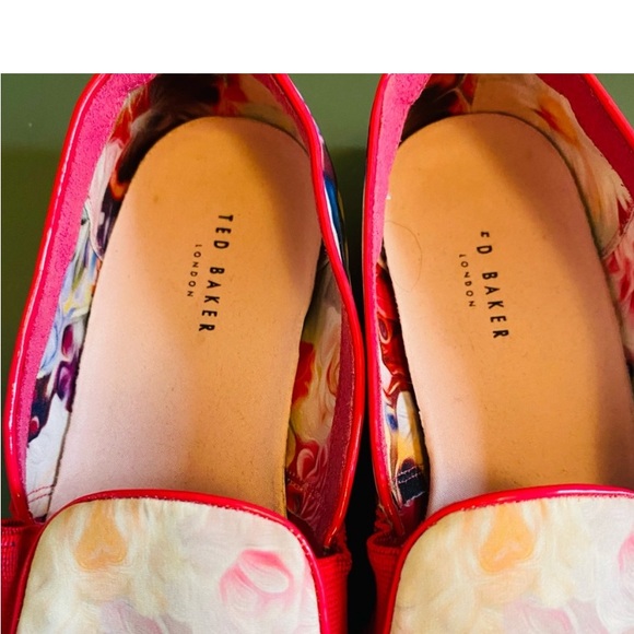 Ted Baker Thfia Floral Pointy Sneaker - Picture 4 of 8